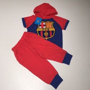 FC Barcelona 110cm Kid Outfit Soccer Embroidered